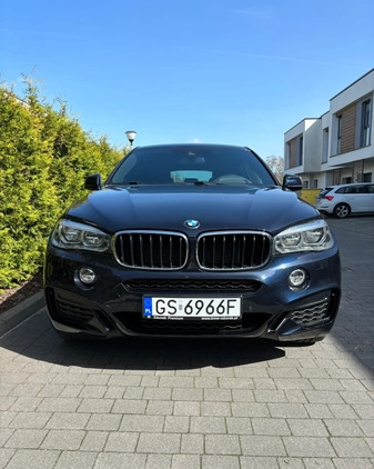 BMW X6 cena 129000 przebieg: 199527, rok produkcji 2016 z Słupsk małe 92